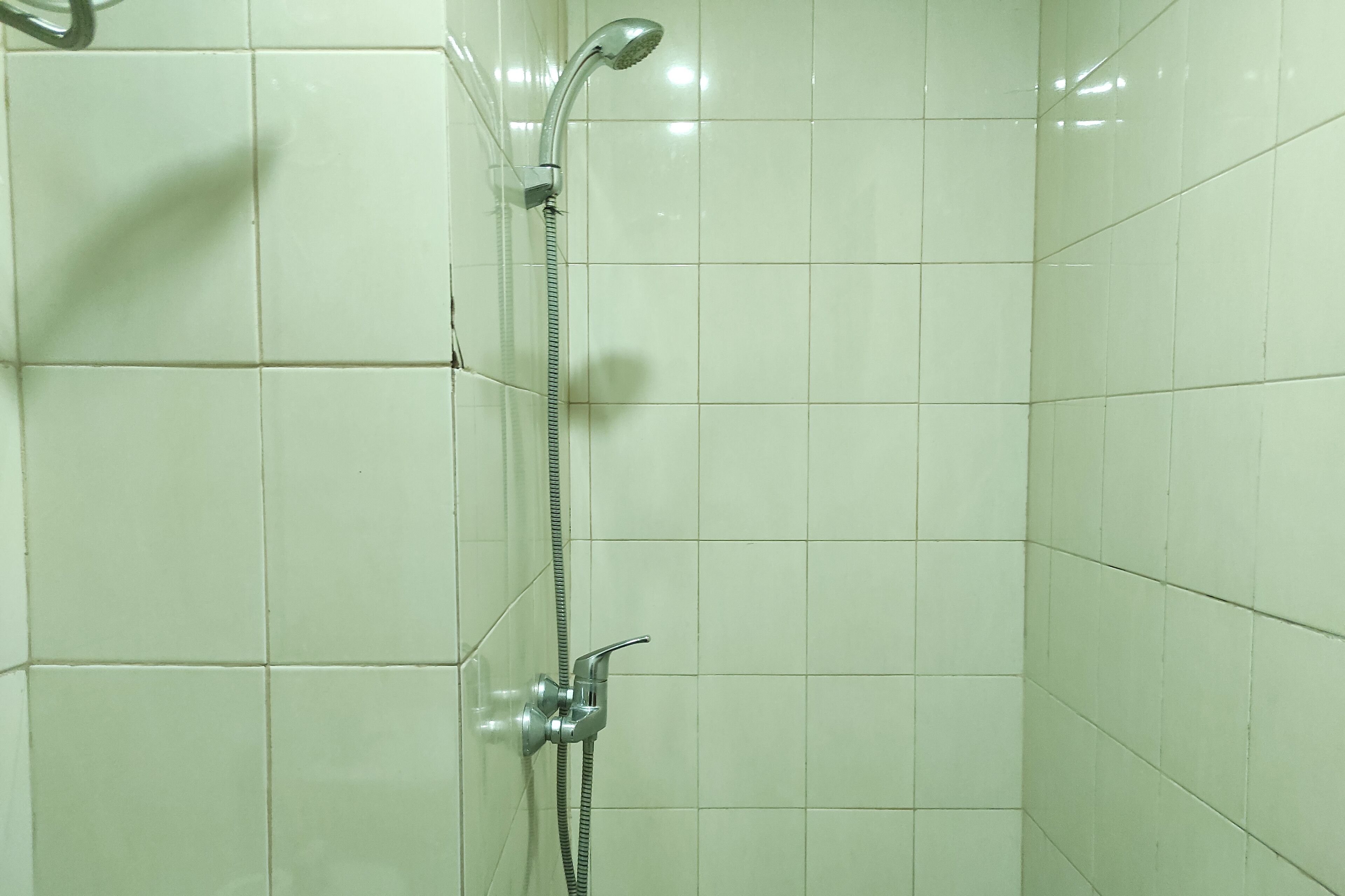 Chambre | Salle de bain | Douche, articles de toilette gratuits, serviettes fournies, shampoing