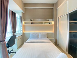 Room | 1 bedroom, free WiFi, bed sheets - Cozy And Spacious Studio Apartment At Taman Melati Jatinangor (Hegarmanah)