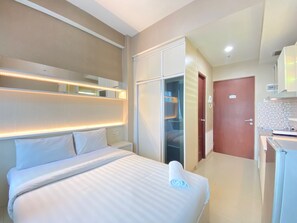 Room | 1 bedroom, free WiFi, bed sheets - Cozy And Spacious Studio Apartment At Taman Melati Jatinangor (Hegarmanah)