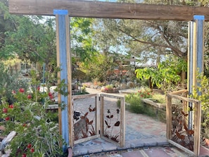 Enceinte de l’hébergement