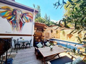 Terrace/patio - Hotel Lykia Old Town (Antalya)