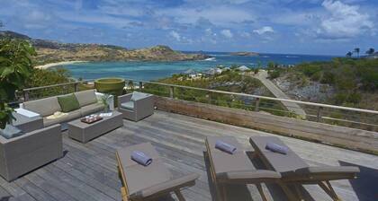 Villa LAGON JAUNE – Twin Villa Estate with 7 Bedrooms & Ocean Views in Petit Cul de Sac, St. Barths