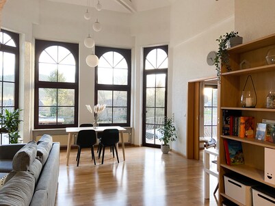 Newly furnished vacation apartment with a fantastic view of the castle