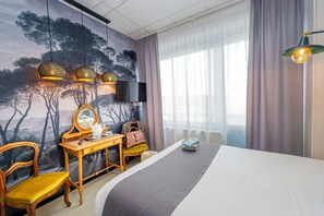 Doppelzimmer | Hochwertige Bettwaren, individuell dekoriert, individuell eingerichtet