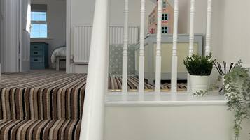 3 bedrooms, iron/ironing board, travel cot, free WiFi
