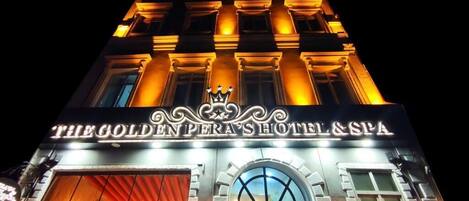 Fassade der Unterkunft