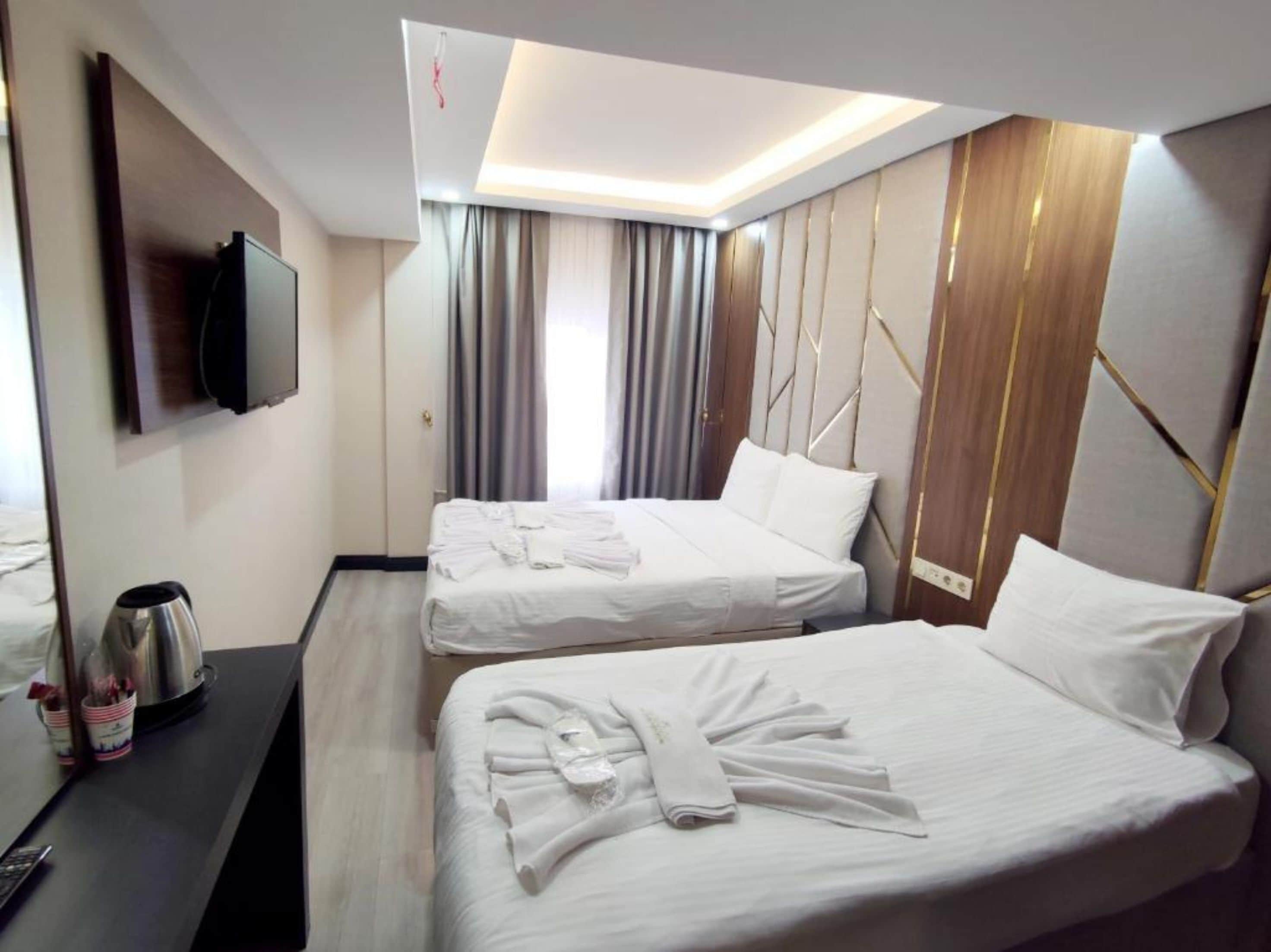 Standard-Zweibettzimmer | Bügeleisen/Bügelbrett, kostenloses WLAN, Bettwäsche