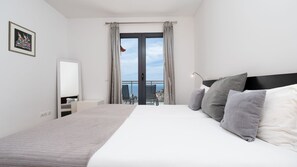 1 bedroom, iron/ironing board, travel crib, free WiFi