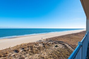 På stranden
