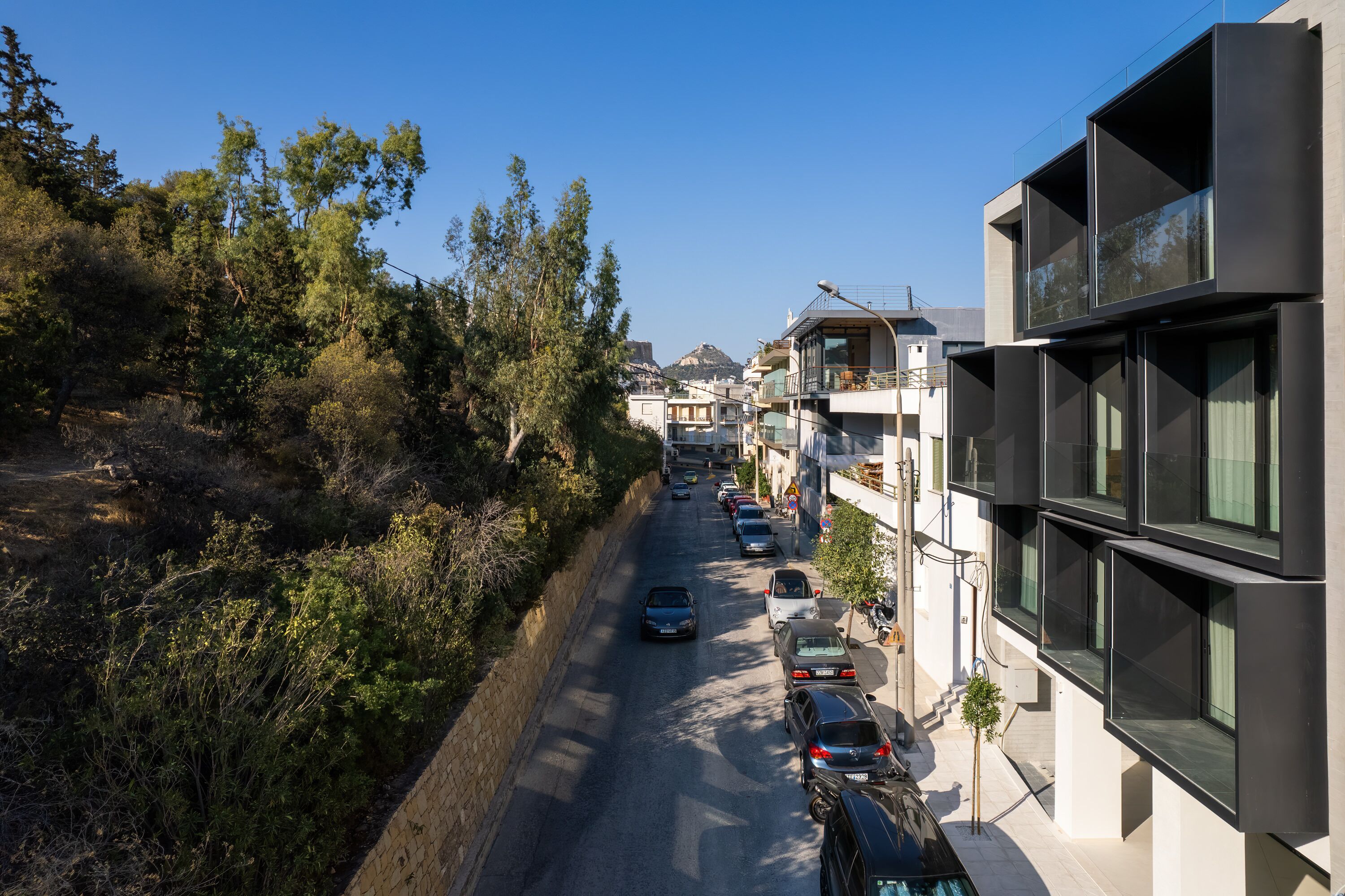 Majoituspaikan julkisivu