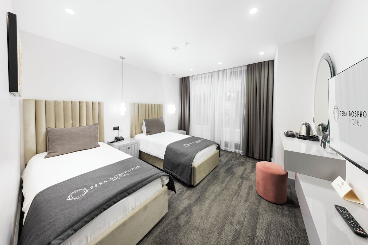 Standard Twin Room | Egyptian cotton sheets, premium bedding, Select Comfort beds, minibar
