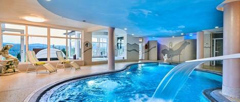 Indendørs pool, udendørs pool