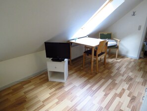 Double or Twin Room | Laptop workspace, blackout drapes, travel crib, free WiFi