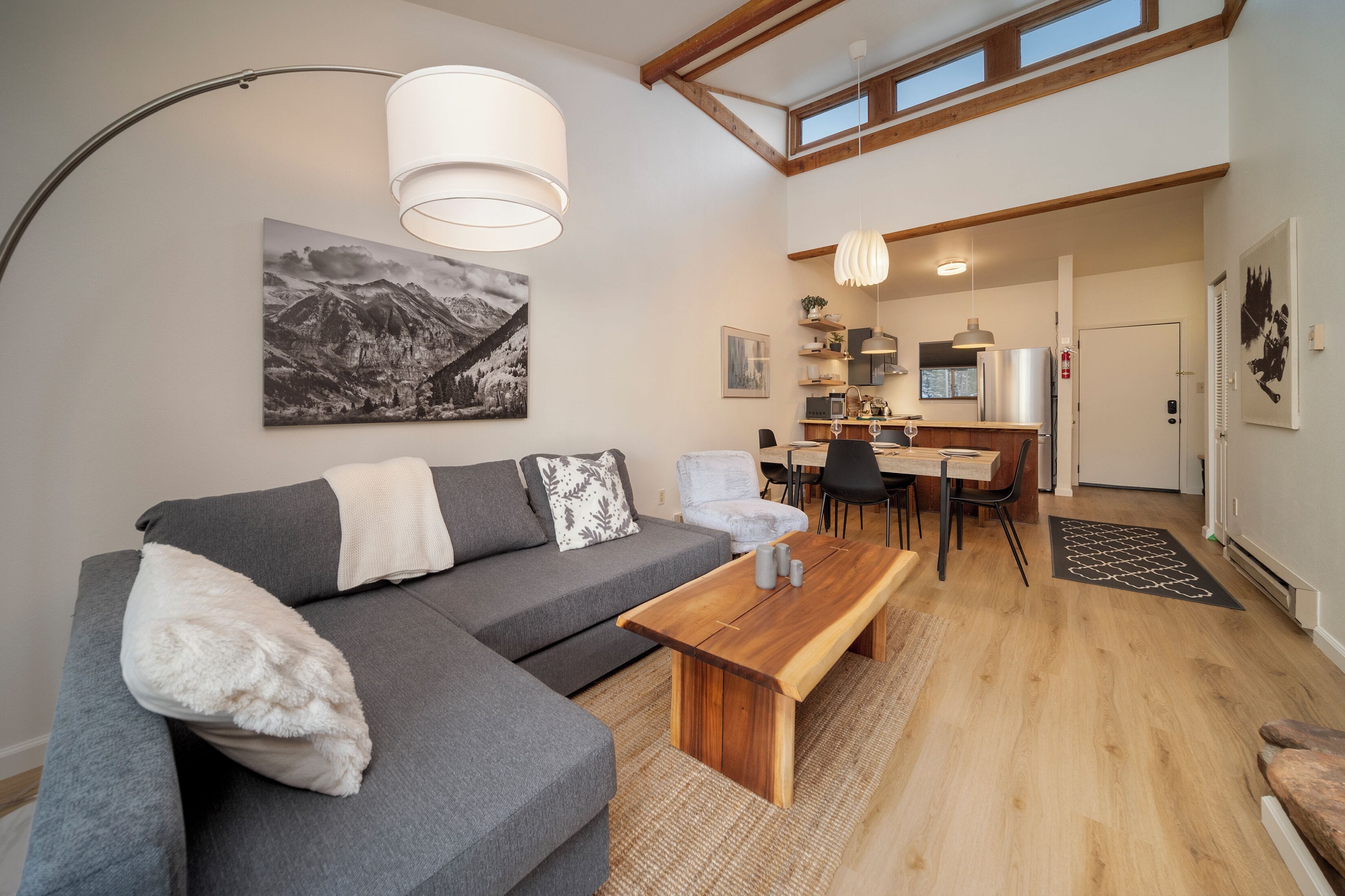 TV, fireplace, DVD player