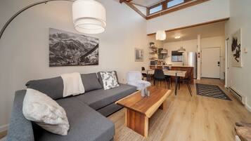 TV, fireplace, DVD player