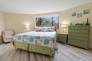 3 bedrooms, desk, free WiFi, bed sheets - Oceanview Dog Friendly Avon Home w/ Hot Tub, Tiki Bar, and Nearby Beach Access (Avon)