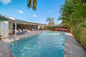 Piscine chauffée