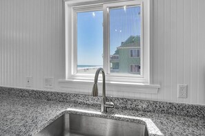 Interior - Oceanfront condo w/ocean views and community pool access. 2br/2ba (Carolina Beach)