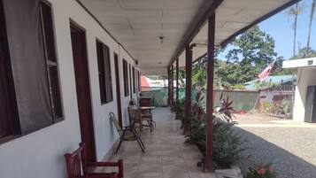 Majoituspaikan julkisivu