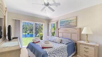 3 bedrooms, iron/ironing board, WiFi, bed sheets