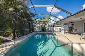 Piscine chauffée