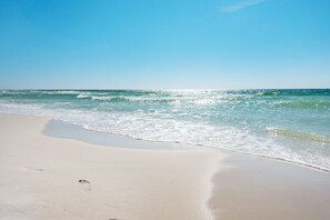 On the beach