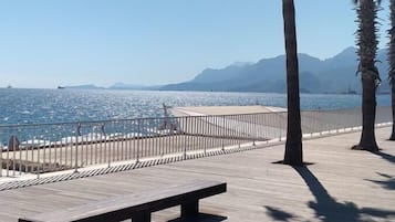 Beach nearby, white sand