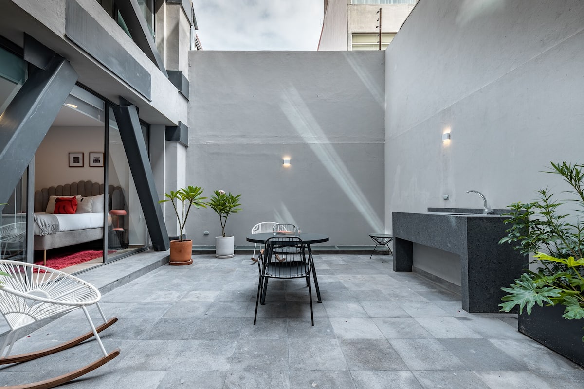 Habitación Grand | Terraza o patio