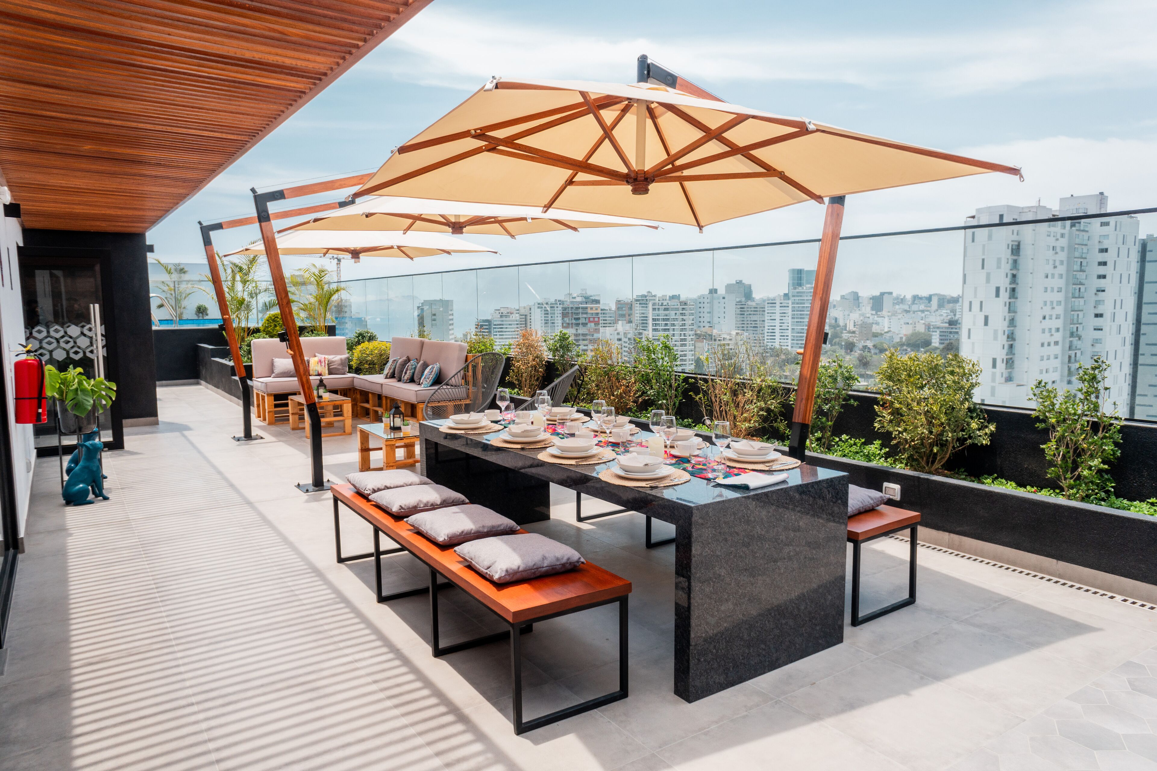 Restaurante al aire libre