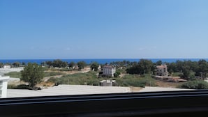Family Apartment, 2 Bedrooms, Sea View | Hypo-allergenic bedding available, desk, laptop workspace