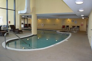 Indoor pool, outdoor pool