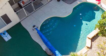 4-bedroom kid friendly home with HEATED Pool!