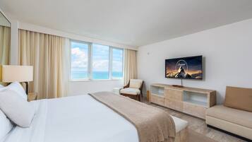 3 chambres, coffres-forts dans les chambres, bureau