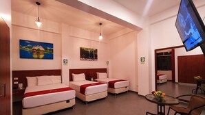 City Triple Room | WiFi (free), bed sheets - Hotel San Juan (Tarapoto)