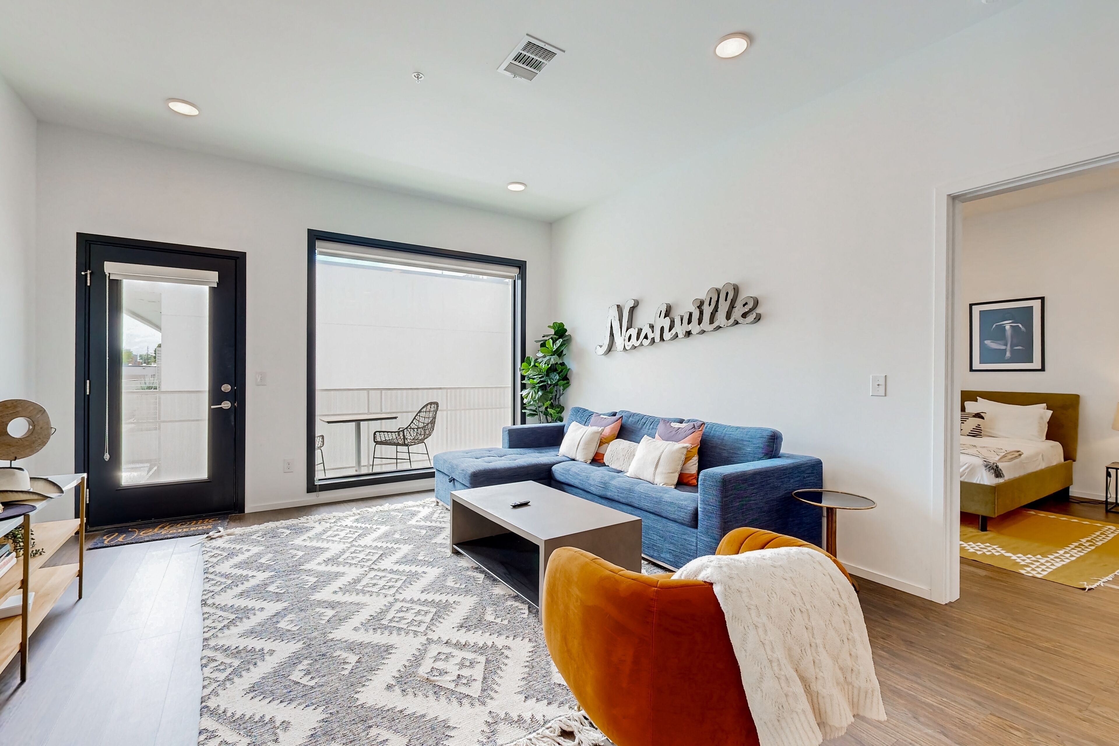 Urban Condo with Balcony, W/D, Central AC, Seasonal Pool, & Gym