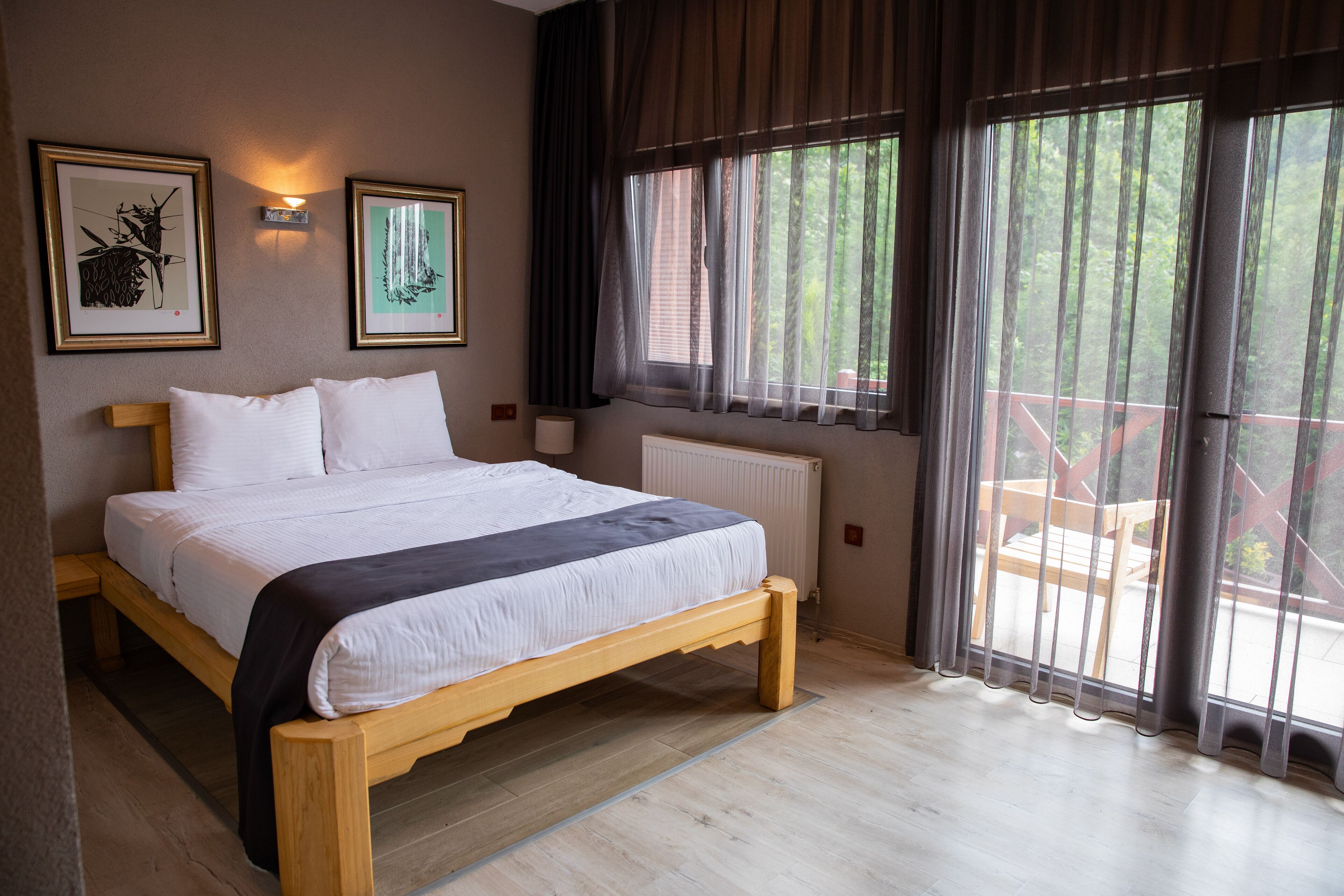 standard double or twin room, 1 queen bed, balcony, valley view | 1 bedroom, premium bedding, minibar, desk