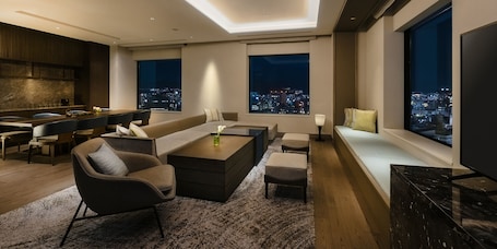 Premium Suite, 1 King Bed | View from room. Hilton Hiroshima
