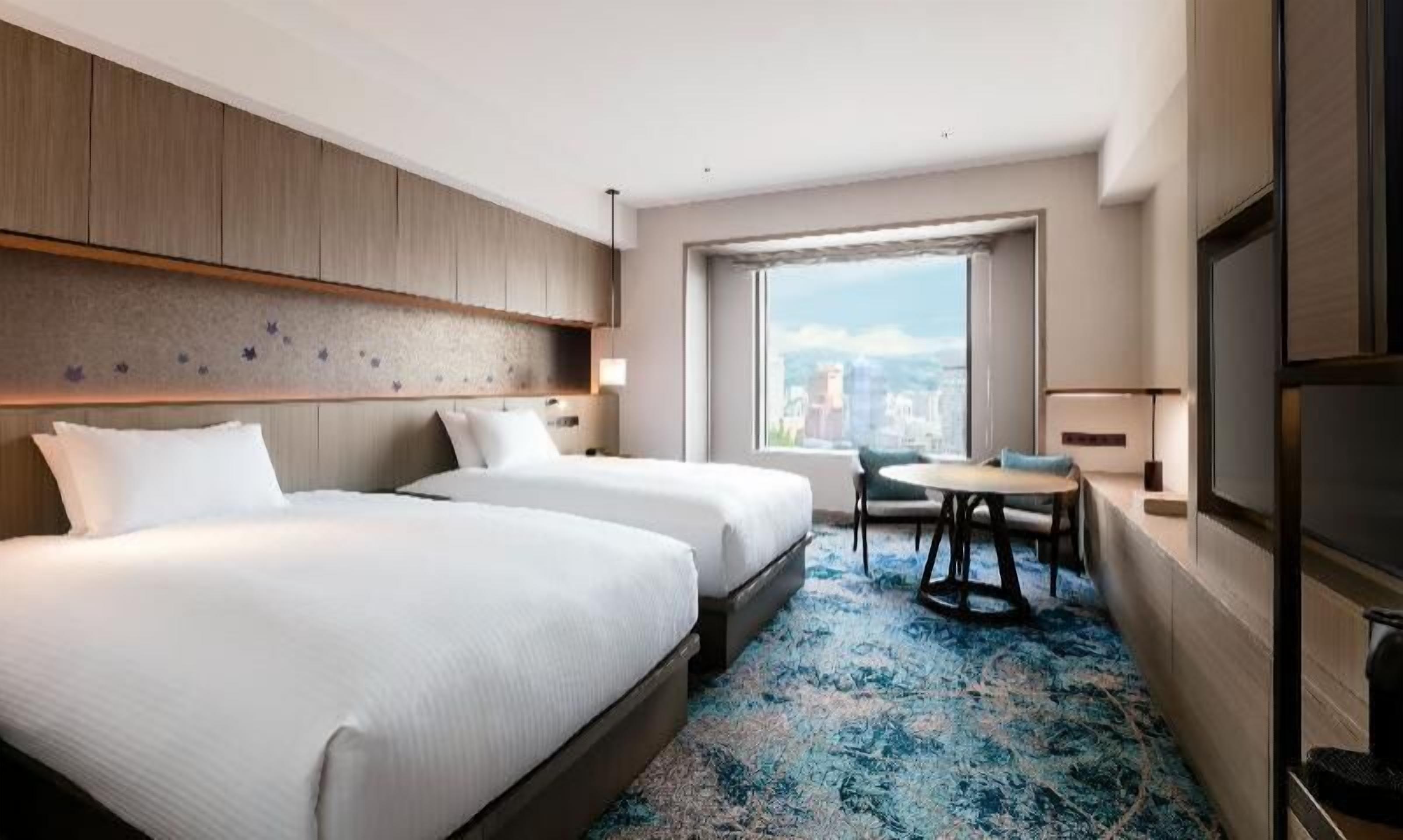 In-room safe, desk, laptop workspace, blackout curtains