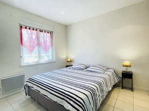 2 Schlafzimmer, Bügeleisen/Bügelbrett, kostenloses WLAN, Bettwäsche