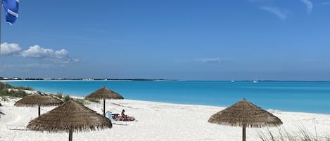 Vlak bij het strand, strandlakens