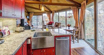 Panoramic Mountain and Lake View