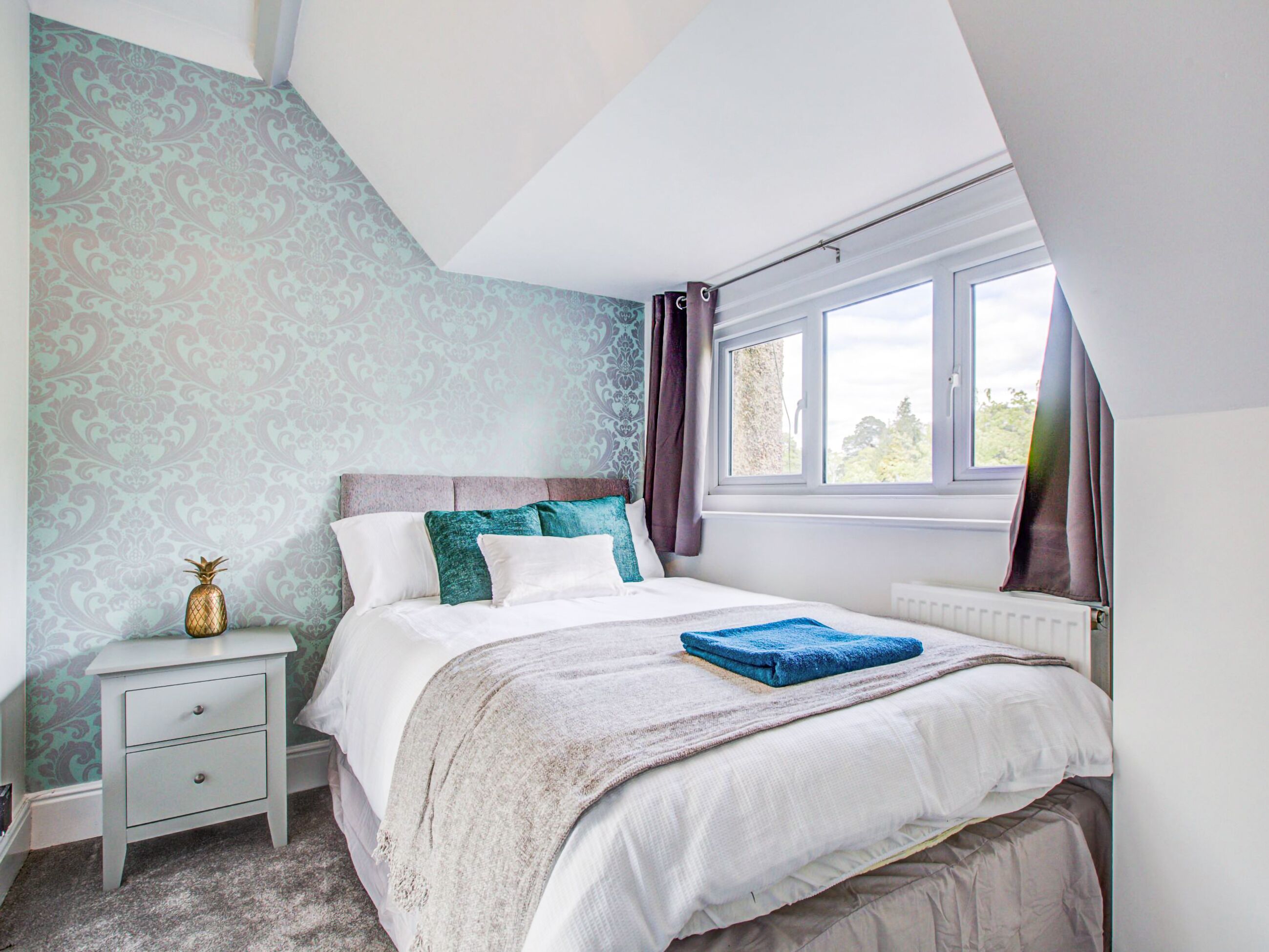 3 sovrum, gratis wi-fi och sängkläder