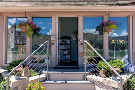 Exterior detail. Downtown Salida King Efficiency