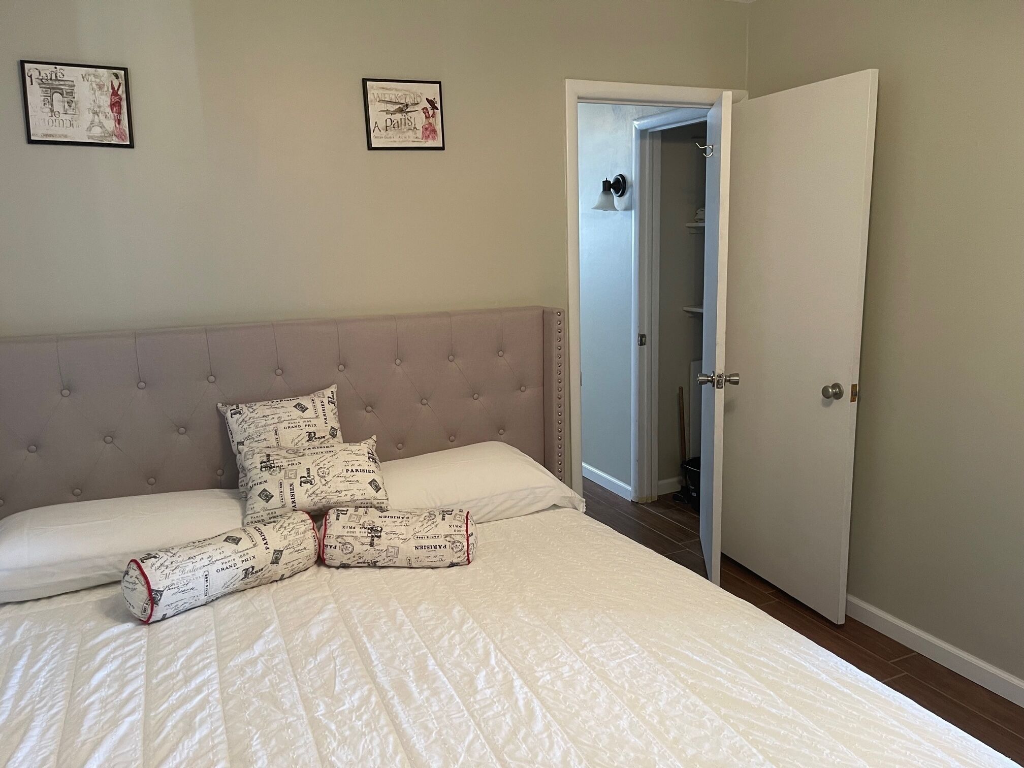 1 chambre, bureau, Wi-Fi, draps fournis