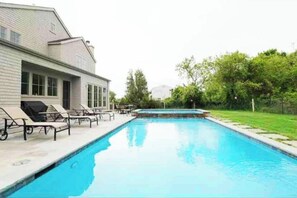 屋外プール、温水プール