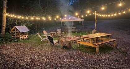 Cabin in Wayne National Forest with ride in/out access to Baileys Trail System