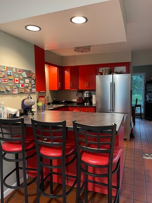 Fridge, microwave, oven, stovetop - Contemporary home in quiet neighborhood with pool & great back yard close to all (Middleton)