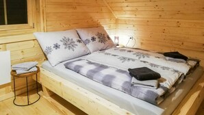 2 室のベッドルーム、旅行用ベビーベッド、WiFi (無料)