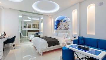 Quarto superluxo (2F, Self-Check in) | Individualmente decorados, individualmente mobiliados, Wi-Fi de cortesia