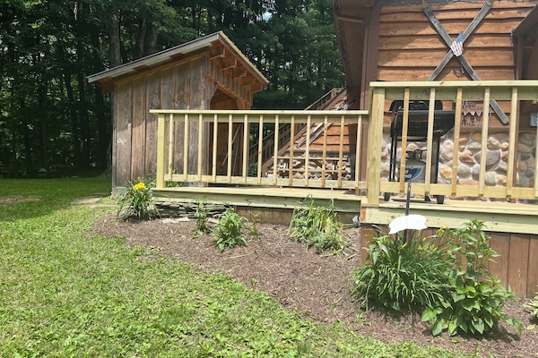 Àrea exterior de l'allotjament